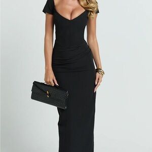 NWT SHOW PO BLACK GOWN